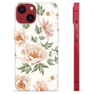 Coque iPhone 13 Mini en TPU - Motif Floral