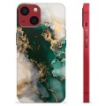 Coque iPhone 13 Mini en TPU - Marbre Jade