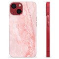 Coque iPhone 13 Mini en TPU - Marbre Rose