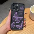 Coque iPhone 13 Pro Max en TPU à imprimé papillon