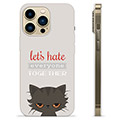 Coque iPhone 13 Pro Max en TPU - Chat en Colère