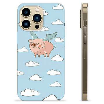 Coque iPhone 13 Pro Max en TPU - Cochon Volant