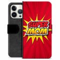 Étui Portefeuille Premium iPhone 13 Pro - Super Maman