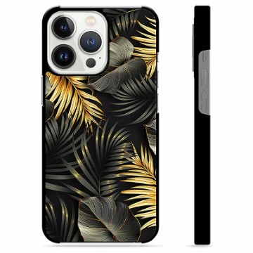 Coque de Protection iPhone 13 Pro - Feuilles Dorées