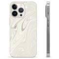 Coque iPhone 13 Pro en TPU - Marbre Perle