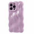 Coque TPU iPhone 13 Pro Wavy Edge Candy Bubbles - Violet clair