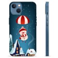 Coque iPhone 13 en TPU - Bonhomme de Neige