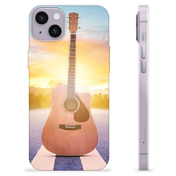 Coque iPhone 14 Plus en TPU - Guitare