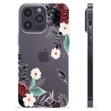 Coque iPhone 14 Pro Max en TPU - Fleurs d\'Automne