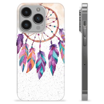 Coque iPhone 14 Pro en TPU - Attrape-rêves