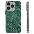 Coque iPhone 14 Pro en TPU - Mandala Vert