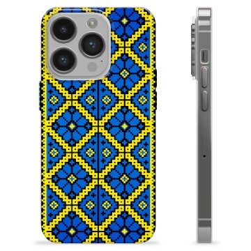 Coque iPhone 14 Pro en TPU Ukraine - Ornement