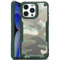 Coque Hybride iPhone 15 Antichoc - Camouflage