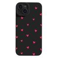 Coque fine iPhone 15 en TPU avec motif cœur