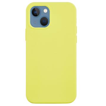 Coque iPhone 15 en Silicone Liquide - Jaune