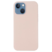 Coque iPhone 15 en Silicone Liquide - Compatible MagSafe - Rose