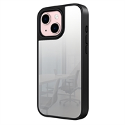 Coque miroir iPhone 15 - Compatible MagSafe - Noire