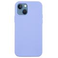 Coque iPhone 15 Plus en Silicone Liquide - Violete