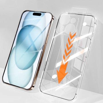 Kit de protection 2-en-1 iPhone 15 Plus Rurihai - Transparente