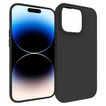 Coque iPhone 15 Pro en TPU Mate Anti-Empreintes - Noire