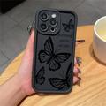 Coque iPhone 15 Pro en TPU à imprimé papillon