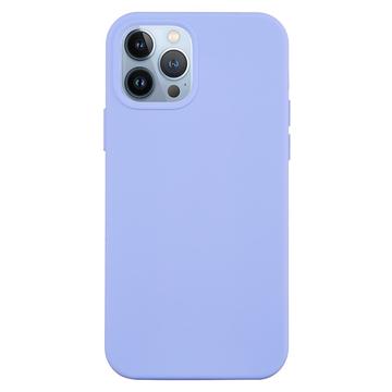 Coque iPhone 15 Pro Max en Silicone Liquide - Violete
