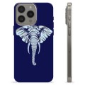 Coque iPhone 15 Pro Max en TPU - Éléphant