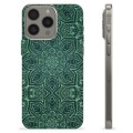 Coque iPhone 15 Pro Max en TPU - Mandala Vert