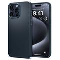 Coque Hybride iPhone 15 Pro Spigen Thin Fit - Ardoise métal