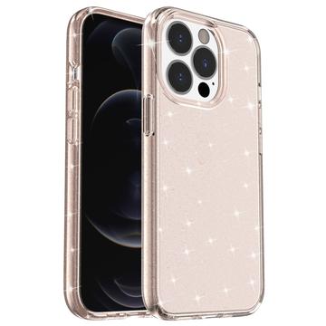 Coque Hybride iPhone 15 Pro - Série Stylish Glitter