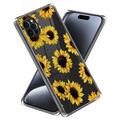 Coque iPhone 15 Pro en TPU Stylish Ultra Fin - Tournesols