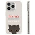 Coque iPhone 15 Pro en TPU - Chat en Colère