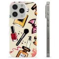 Coque iPhone 15 Pro en TPU - Maquillage