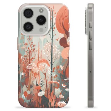 Coque iPhone 15 Pro en TPU - Vieille Forêt