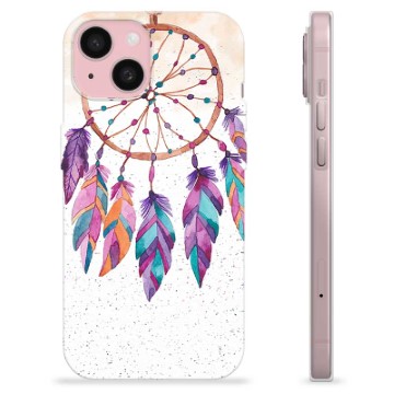 Coque iPhone 15 en TPU - Attrape-rêves