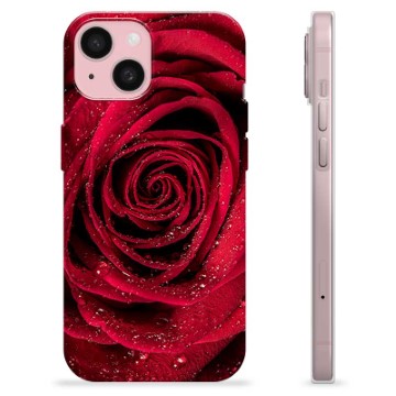 Coque iPhone 15 en TPU - Rose