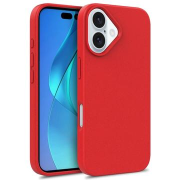Coque iPhone 16 Biodégradable - Rouge