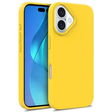 Coque iPhone 16 Biodégradable - Jaune