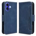 Étui portefeuille pour iPhone 16 Cardholder - Bleu