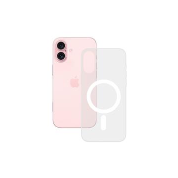 Coque Hybride iPhone 16 Ksix Flex MagCharge - Transparente