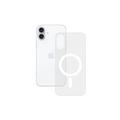 Coque Hybride iPhone 16 Plus Ksix Flex MagCharge - Transparente