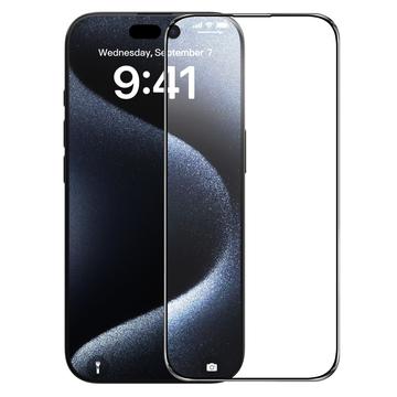 Protecteur d’Écran iPhone 16 Plus en Verre Trempé Nillkin Amazing CP+Pro - Bord Noir