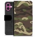 Étui Portefeuille Premium iPhone 16 Plus - Camouflage