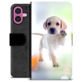 Étui Portefeuille Premium iPhone 16 Plus - Chien