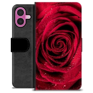 Étui Portefeuille Premium iPhone 16 Plus - Rose