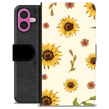 Étui Portefeuille Premium iPhone 16 Plus - Tournesol