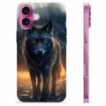 Coque iPhone 16 Plus en TPU - Loup