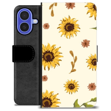 Étui Portefeuille Premium iPhone 16 - Tournesol