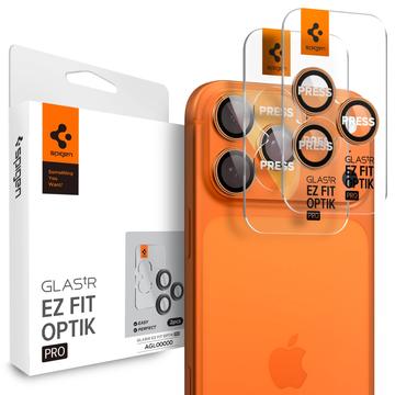 Protecteur d\'Objectif iPhone 16 Pro/16 Pro Max/17 Pro/17 Pro Max Spigen Glas.tR Ez Fit Optik Pro