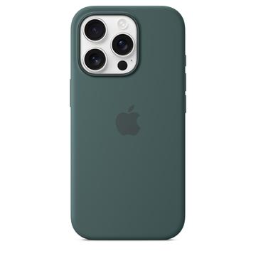 Coque iPhone 16 Pro en Silicone avec MagSafe Apple MYYR3ZM/A - Lac Vert